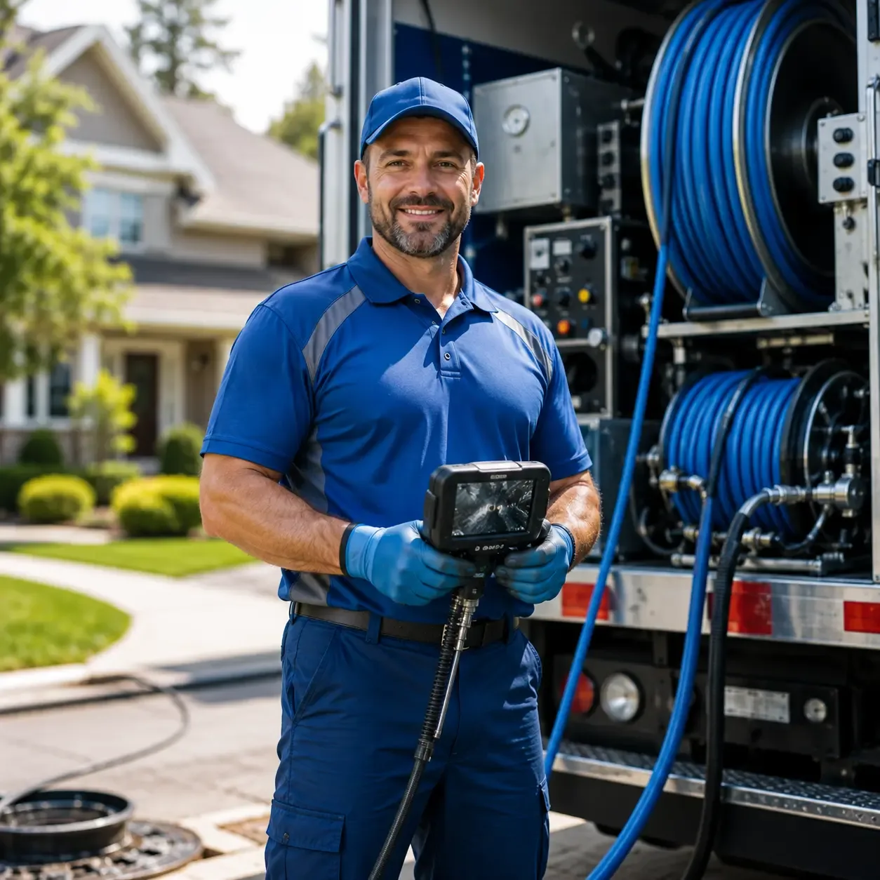 Local outdoor drain cleaning specialists in Byrnedale, PA